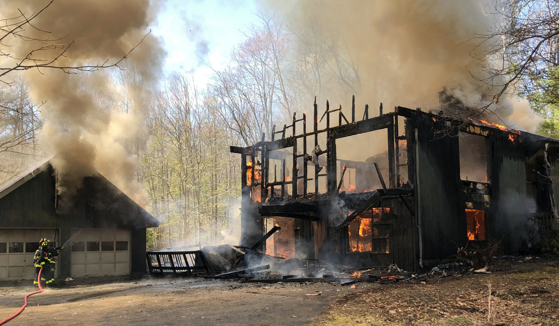 Lake George fire